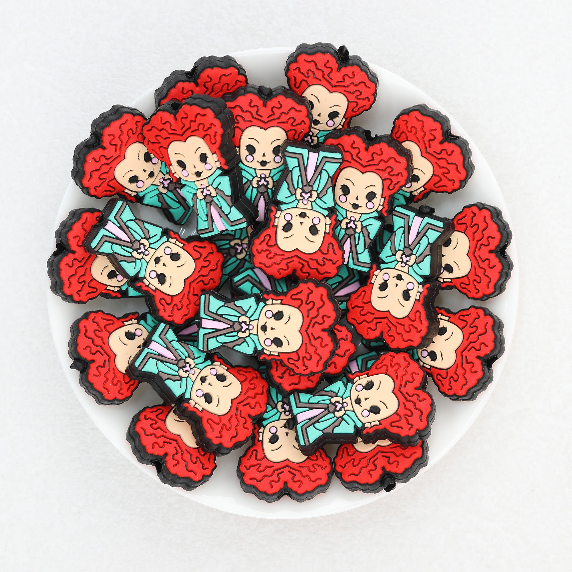 Halloween Witch Winnifried Sanderson Silicone Focal Beads 20pcs 4