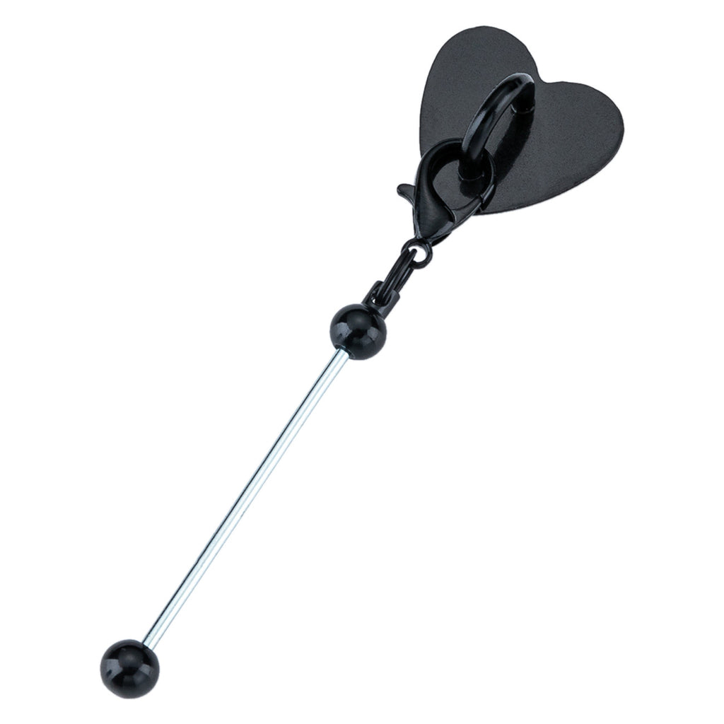 Beadable Metal Cup Charms Heart-shaped