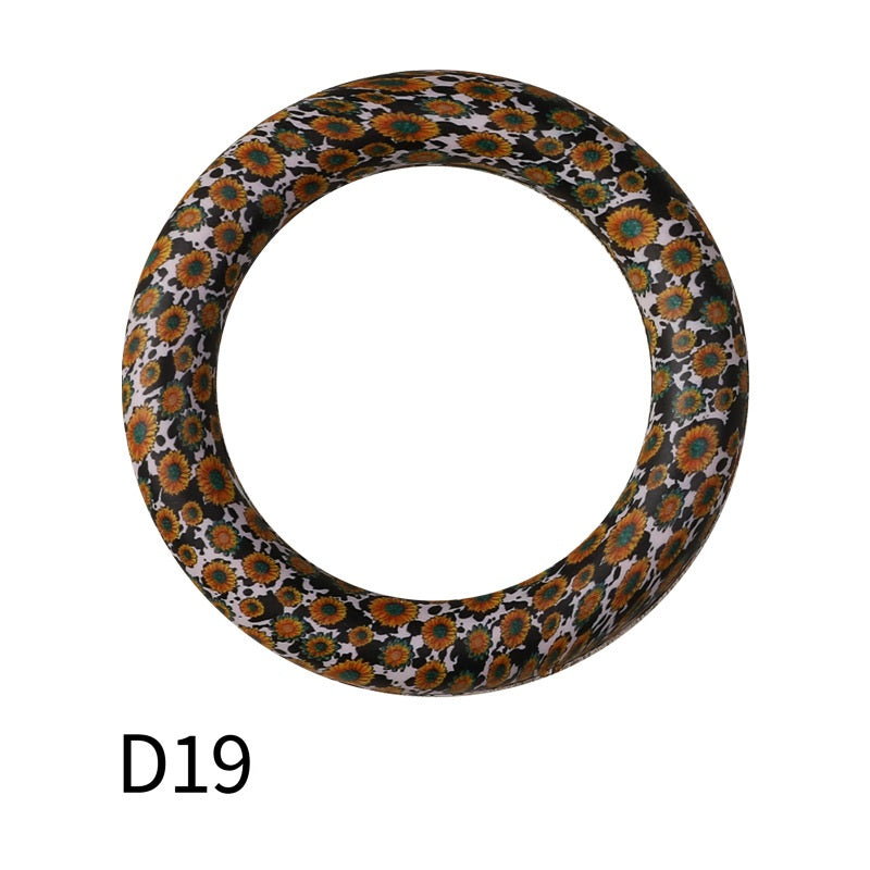65mm Printing circular silicone rings 21