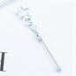Beadable Metal Keychains Star-shaped
