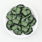 Inspirational Witch Hat Green Silicone Focal Beads 20pcs - Green