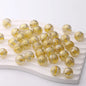 Silver Plating Yarn Ball Acrylic Beads 16mm Mixed Colors 20pcs 10