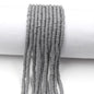Flat Clay Beads 4mm Solid Color Polymer Disc 10strands 32