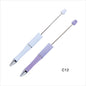 Beadable Pen Light-Sensitive Color Changing Pastel Plastic Shell 14