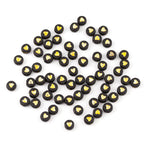 Colored Heart Acrylic Flat Round Beads 7mm Mixed Colors 200pcs 3