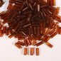 Dual-Color Tube Acrylic Beads 18x7mm Glossy Swirls 200pcs 13