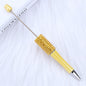 Beadable Pen Rhinestone Studded Metallic Colorful 1.0 mm Tip 31