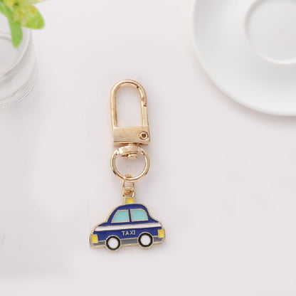 Enamel Astronaut Keychain Metal Zinc Alloy Space Theme Charm 24
