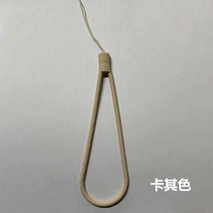 Woven Silicone Phone Charm Lanyard Soft Durable 14cm 8pcs 29