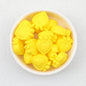 Colorful Heart Crown Silicone Focal Beads 20pcs 8