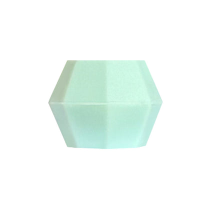 18mm Faceted Silicone Beads Colorful Geometric Shape 50pcs 9