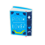 Silicone Focal Beads Book Lover With Text