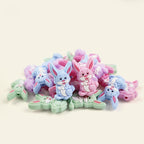 Silicone Focal Beads Rabbit Sitting Pose Long Ears 20pcs 2