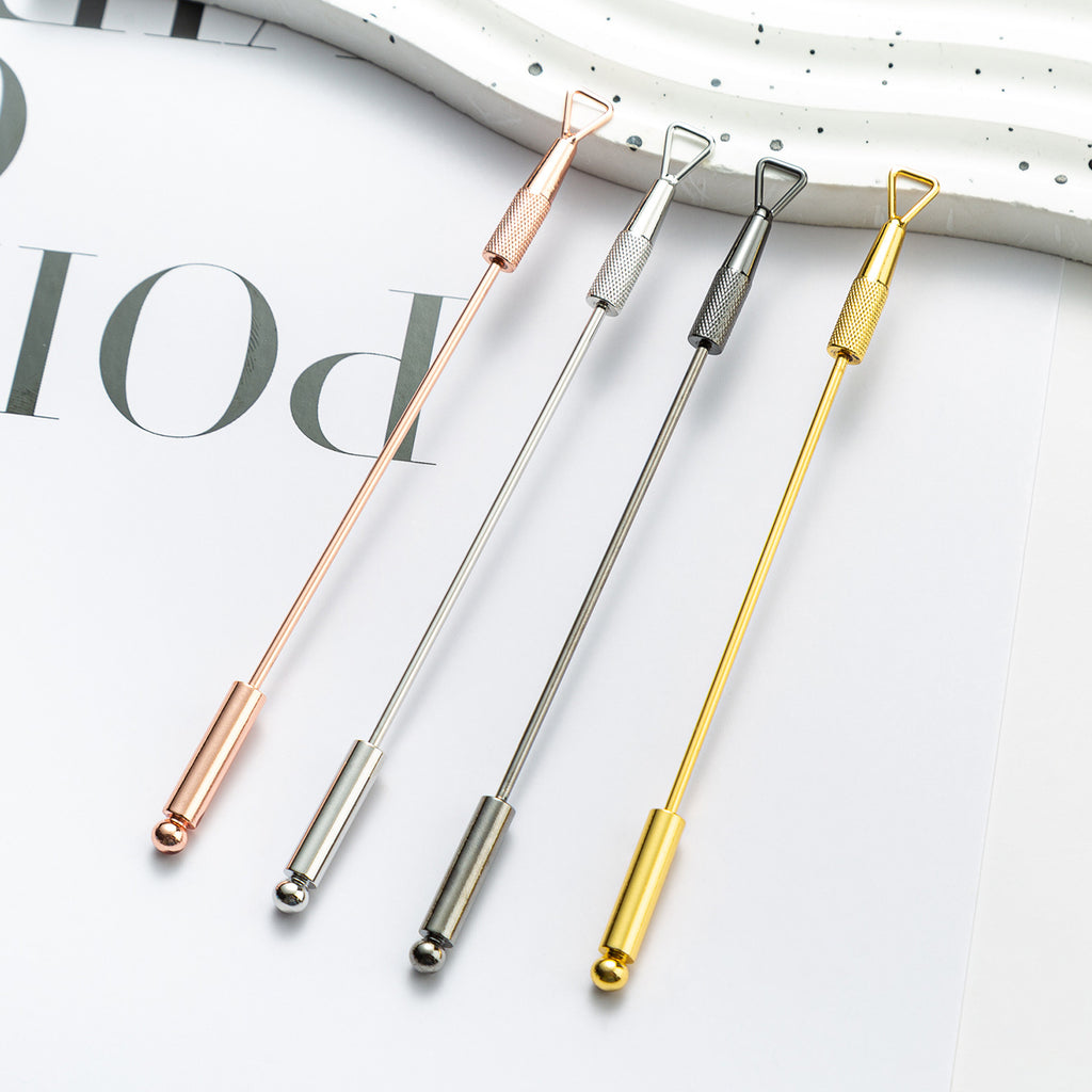 Beadable Nail Care Tools Plated Finish