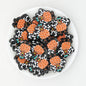 Halloween Pumpkin Turkey Silicone Focal Beads 20pcs - Pumpkin