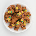 Cute Capybara with Sunflower Silicone Focal Beads 20pcs