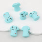 Medical Uniform 3D Silicone Focal Beads Nurse Outfit 20pcs - Blue