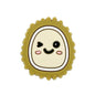 Silicone Focal Beads Durian Winking Face Soft Spikes 20pcs