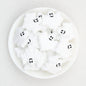 Halloween Multicolor Ghost Silicone Focal Beads 20pcs 5
