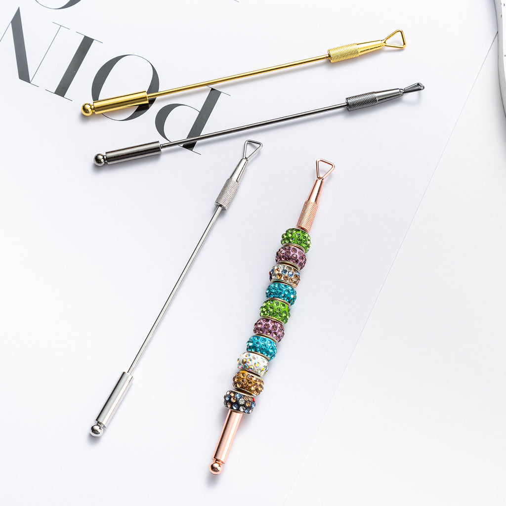 Beadable Nail Care Tools Plated Finish