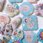 Mixed Shape Acrylic Beads Crybabe Design 50pcs 5