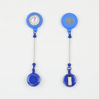 Beadable Retractable Badge Reel Watch Glow In The Dark Silicone Case Easy Pull Buckle