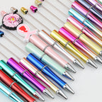 UV Electroplated Plastic Beadable Pens 