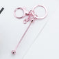 Beadable UV Plating DIY Metal Keychain