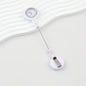 Beadable Pocket Watch Glow In The Dark Silicone Case Easy Pull Buckle
