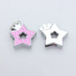Chrome Alloy Rhinestone Beads Star Heart Crown Shapes 4pcs 14
