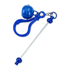 Beadable Bar Keychains With Bells