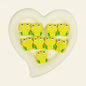 Silicone Focal Beads Frog Smiling Face Sitting Pose 10pcs 7