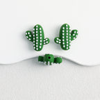 Silicone 3D Cactus Focal Beads Multicolor 20pcs 3