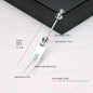 Beadable Spoon Stainless Steel Polished Finish Beadable Bar 10