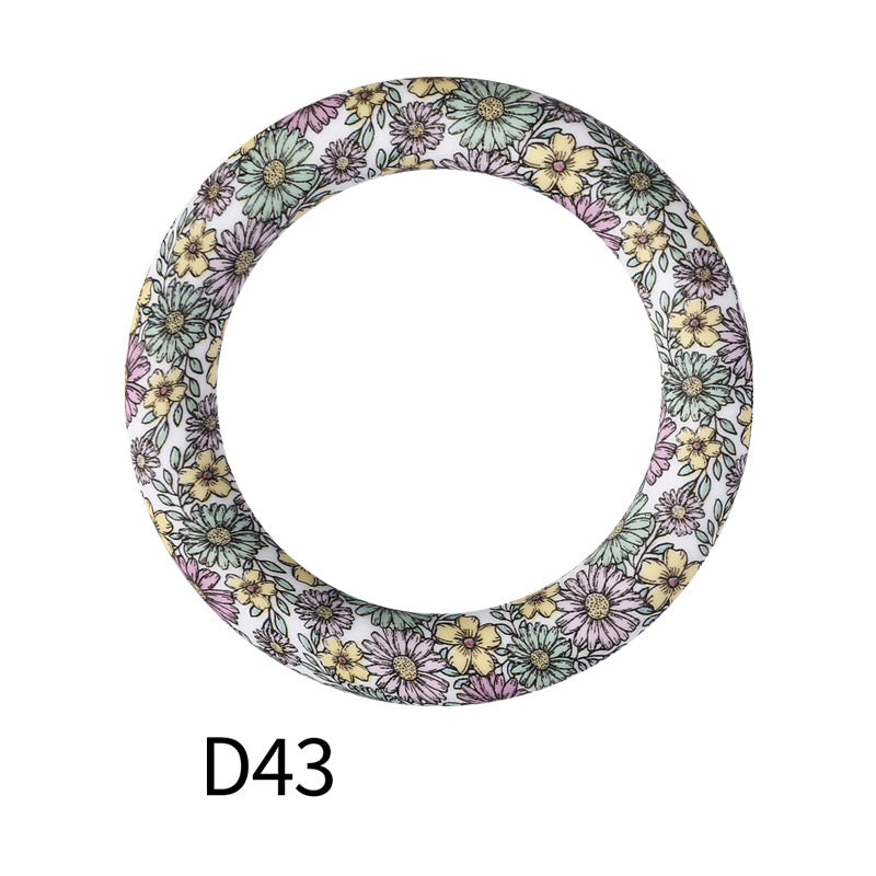 65mm Printing circular silicone rings 45