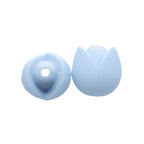 Lotus Silicone Beads Pastel Colors Soft Matte Finish 10pcs 36