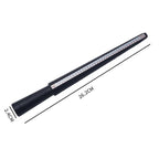 Plastic Ring Size Measuring Mandrel Black Multi-Standard 26cm 1pc 5