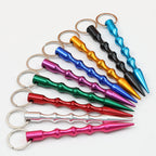 Self Defense Keychain Alloy Aviation Aluminum Bamboo Design