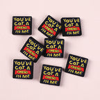 Silicone Focal Beads Library Reed Duck Book Phrase Set 20pcs 26