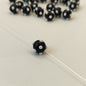 Lampwork Glass Beads Sea Urchin 11mm Handmade Polka Dotted 14pcs 7