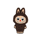 Silicone Focal Beads Bunny Characters Standing Upright 20pcs 2