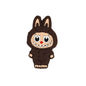 Silicone Focal Beads Bunny Characters Standing Upright 20pcs 2