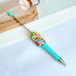 Creative Animal Cartoon Patch Rainbow Heart Beadable Pen 14