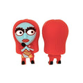 Silicone 3D Focal Beads Nightmare Before Christmas Sally Colorful Detail 1pcs