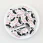 Four Color Camping Vehicle Silicone Focal Beads 20pcs 5