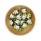 Silicone Focal Beads Beauty And The Beast Teacup Face 20pcs 2