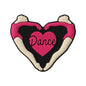 Silicone Focal Beads Dance Ballet Shoes Bow with Omg Point Your Feet 20pcs 14