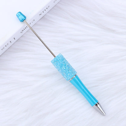 Beadable Pen with Stardust Glitter Plastic 13