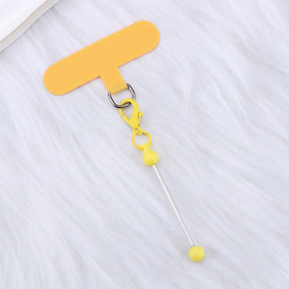 Beadable Plastic Tether Tabs With Bars