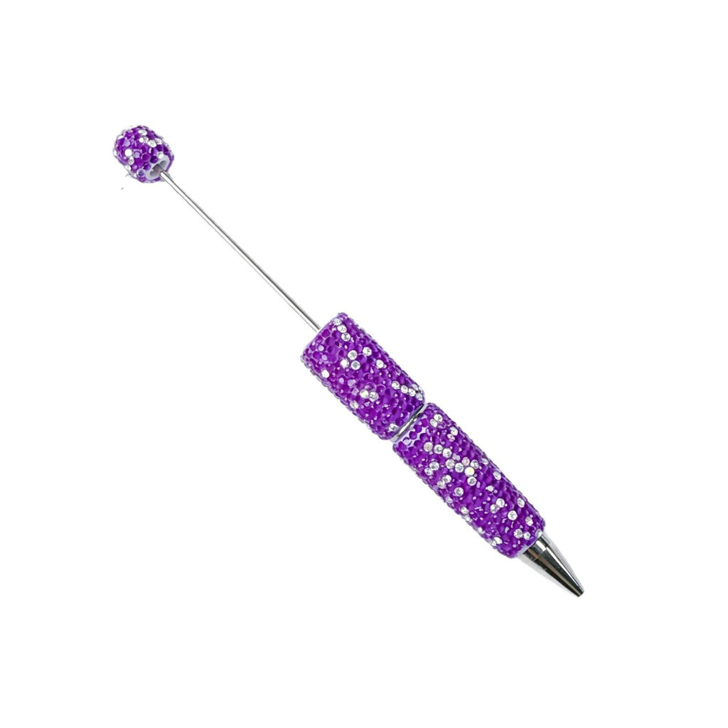 DIY Fluorescent AB Candy Color Rhinestones Beadable Pen 5